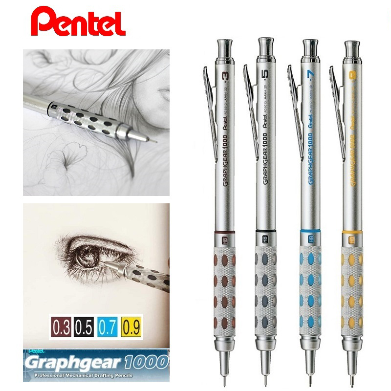 Pentel Pen Graphgear - Механический карандаш Pentel GRAPHGEAR 1000, профессиональный