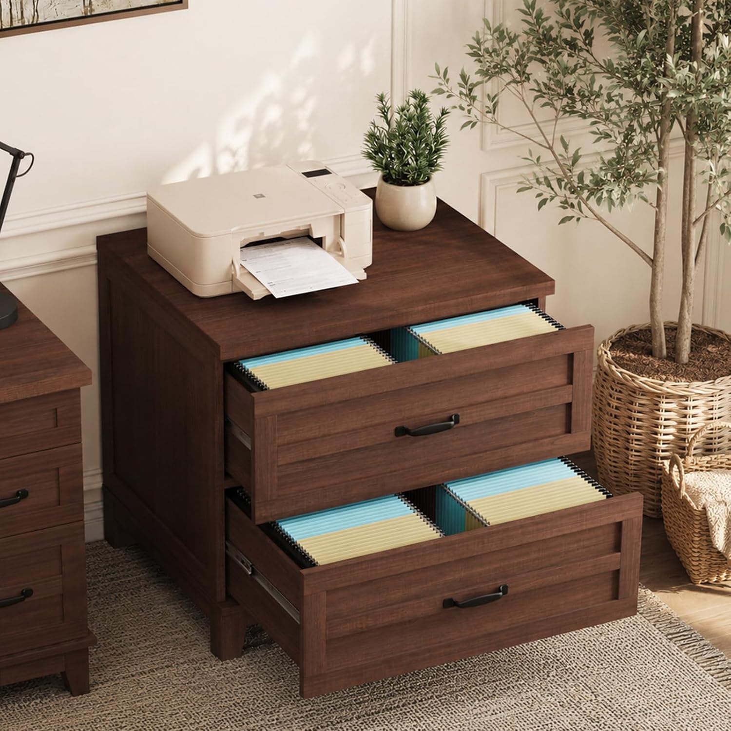 File Cabinet Lateral - Комод Garvee с 2 выдвижными ящиками