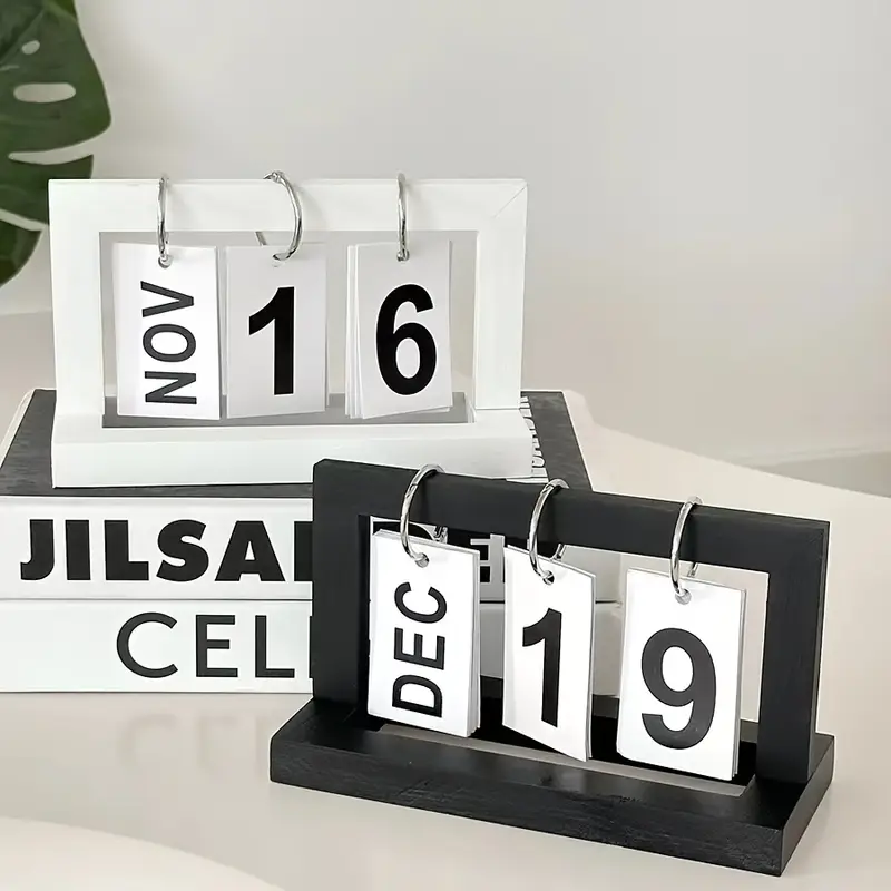 Office Furniture Rental - Минималистичный пластиковый календарь-орнамент в стиле Ins
