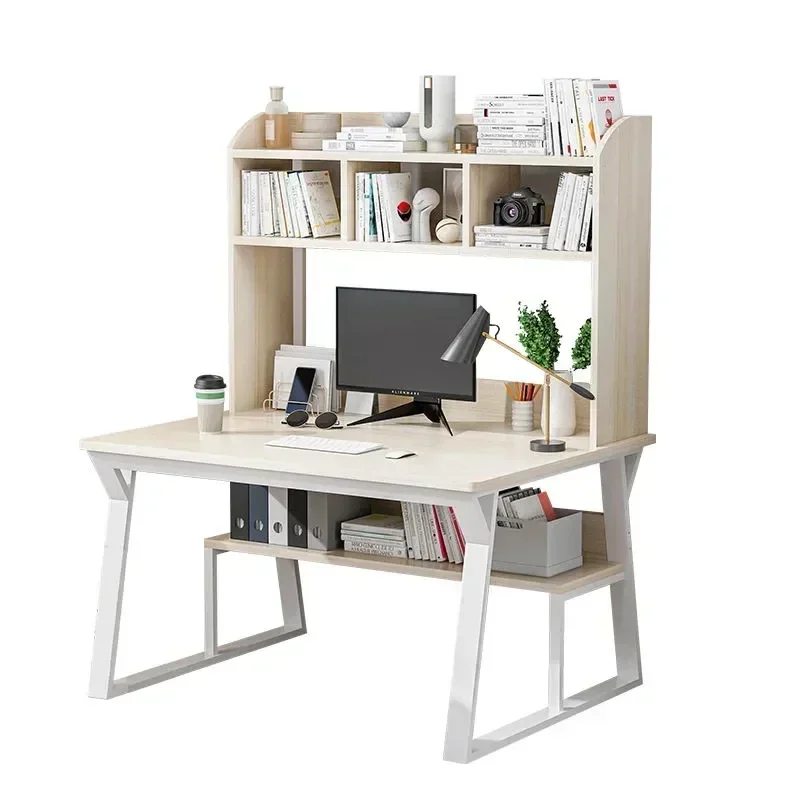 Office Furniture Rental - Прочный компьютерный настольный стол, книжная полка,