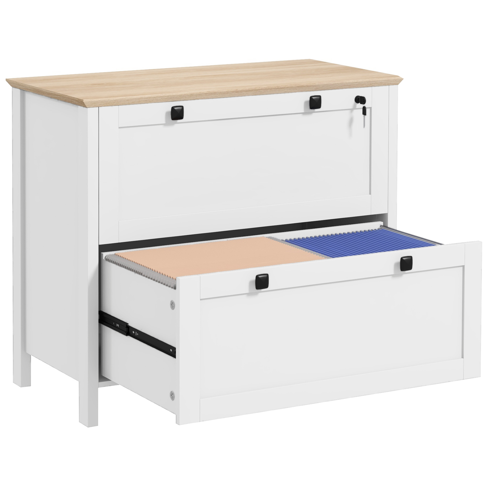 File Cabinet Lateral - Шкаф для документов с 2 ящиками
