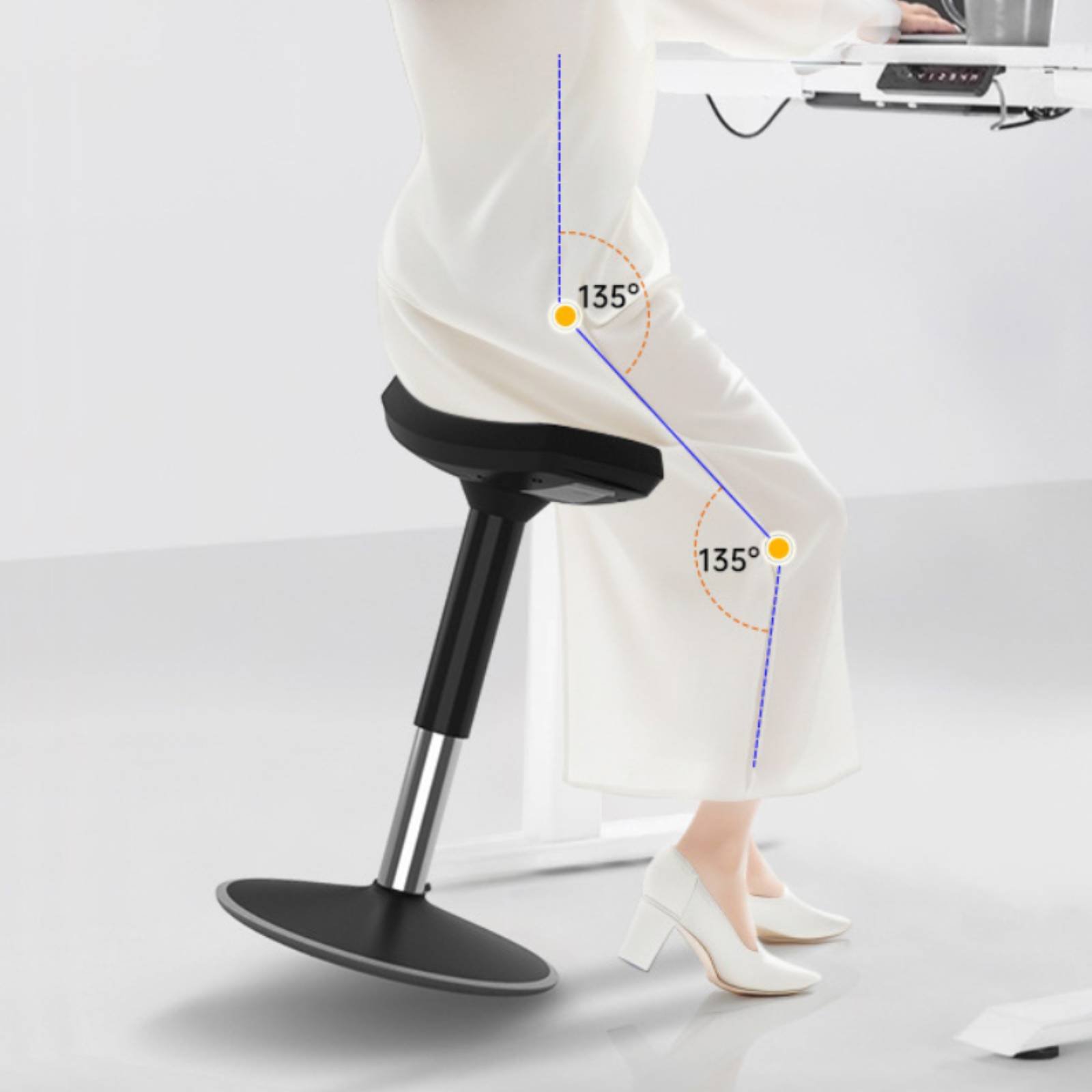 Office Furniture For Home - Удобный стул-седло для длительного сидения, стул-седло