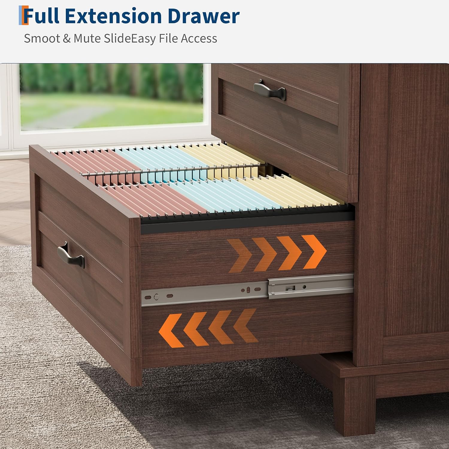 Комод Garvee с 2 выдвижными ящ – обзор и цена File Cabinet Lateral