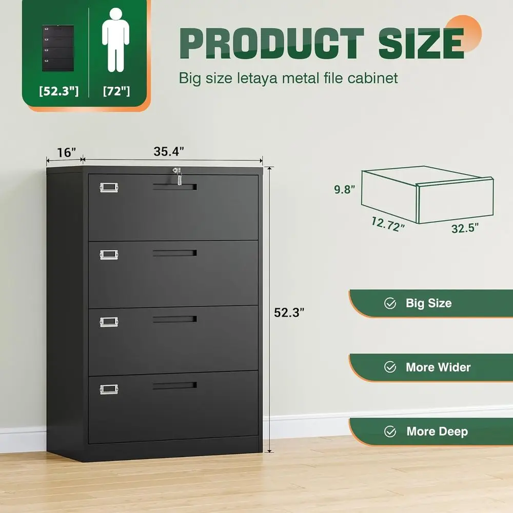 Металлический боковой шкаф для – обзор и цена File Cabinet Lateral