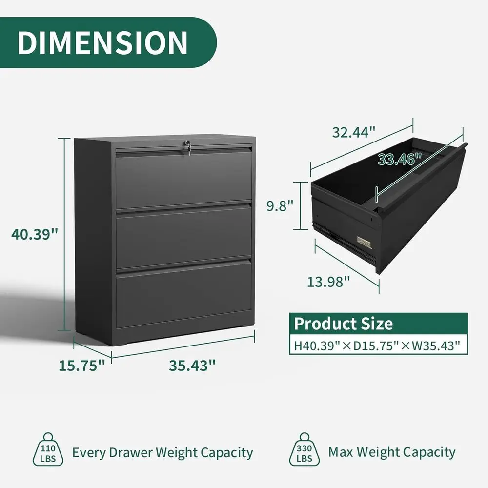 Напольный шкаф для документов  – обзор и цена File Cabinet Lateral