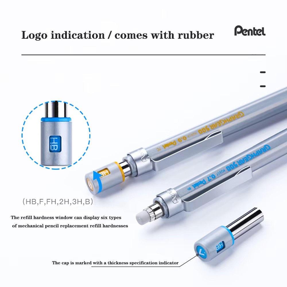 1 шт. механический карандаш Pe – обзор и цена Pentel Pen Graphgear